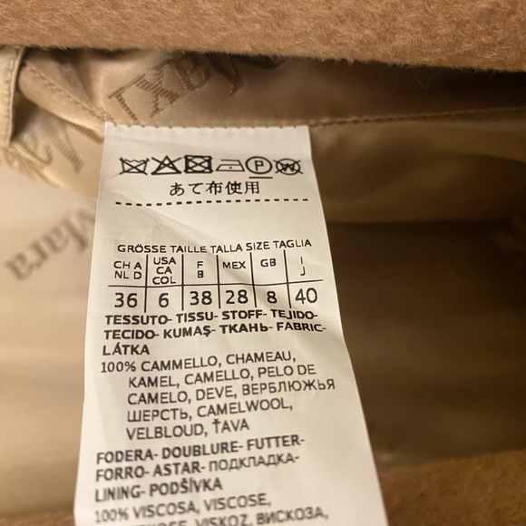 Max Mara icon Manuela camel hair wrap coat - Picture 8 of 8